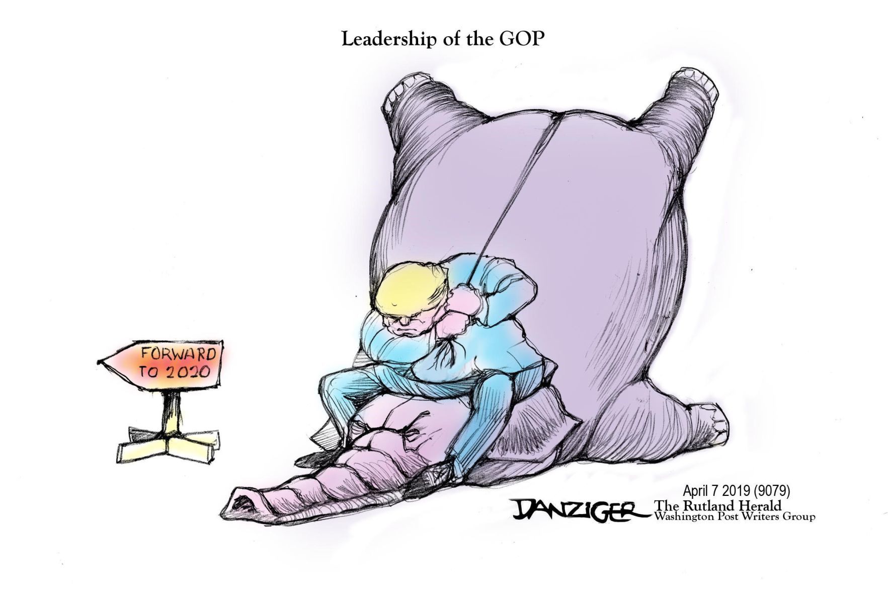Jeff Danziger cartoon